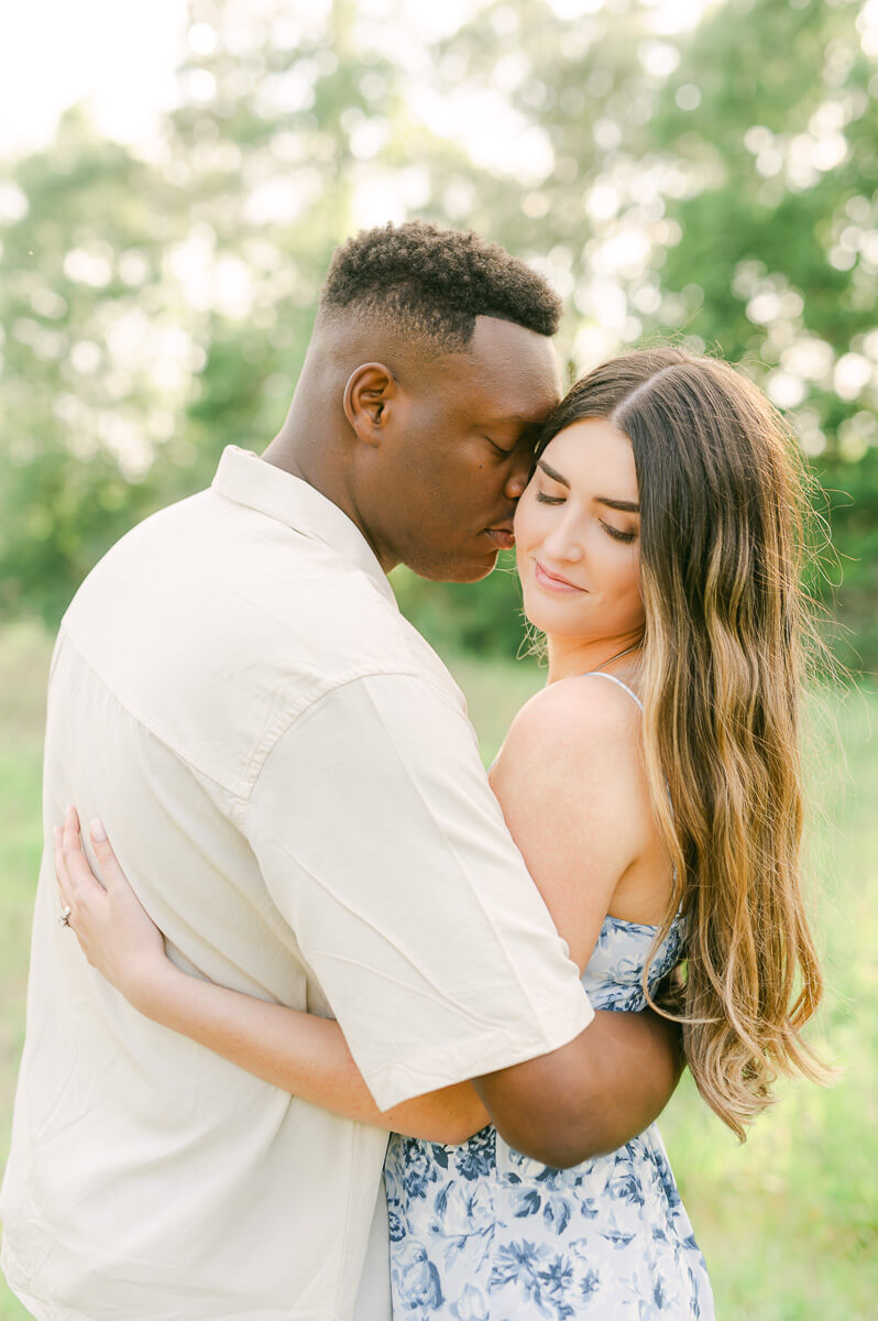 Memorial Park engagement session from Houston wedding photographer