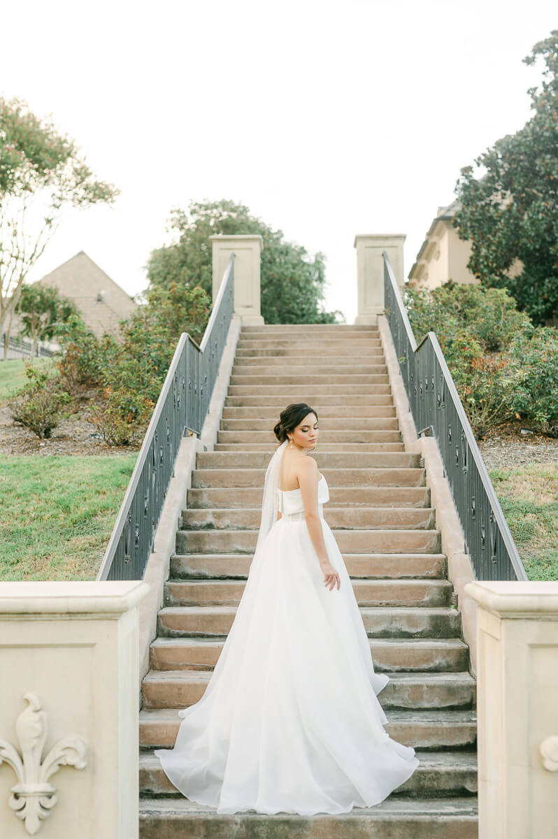 bridal session in Houston, Tx