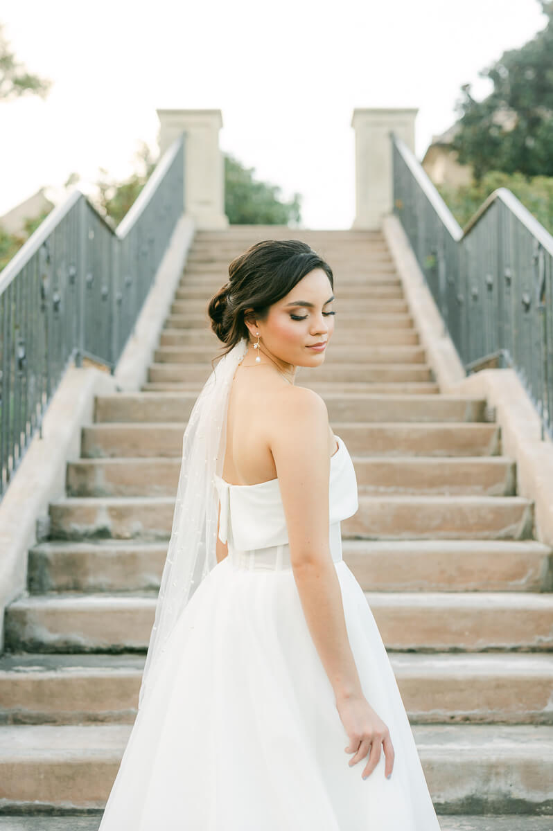 bridal session by Houston bridal photographer