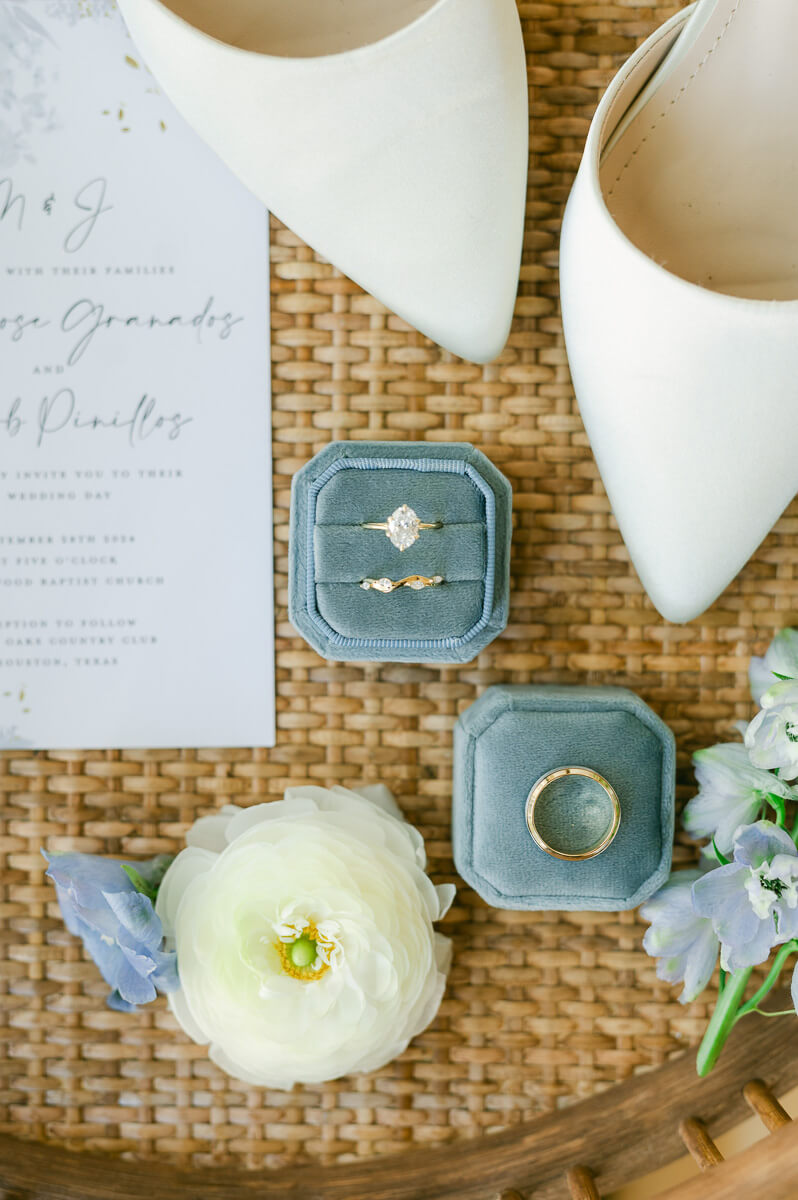 wedding details by Houston wedding photographer