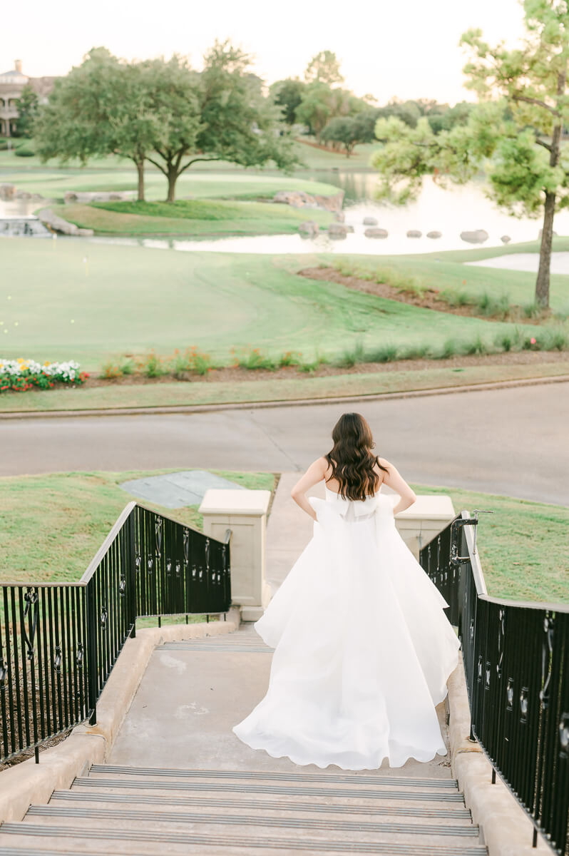 bride and groom wedding by Houston wedding photographer