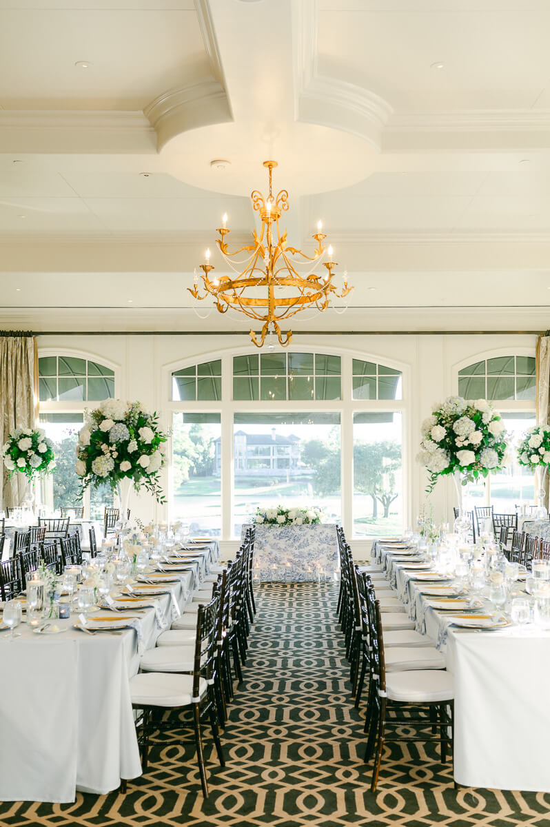 Royal Oaks Country Club Wedding Reception details