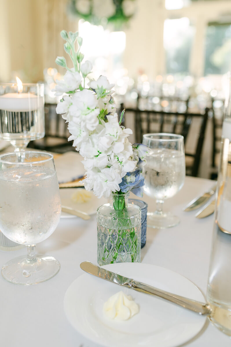 Royal Oaks Country Club Wedding Reception details