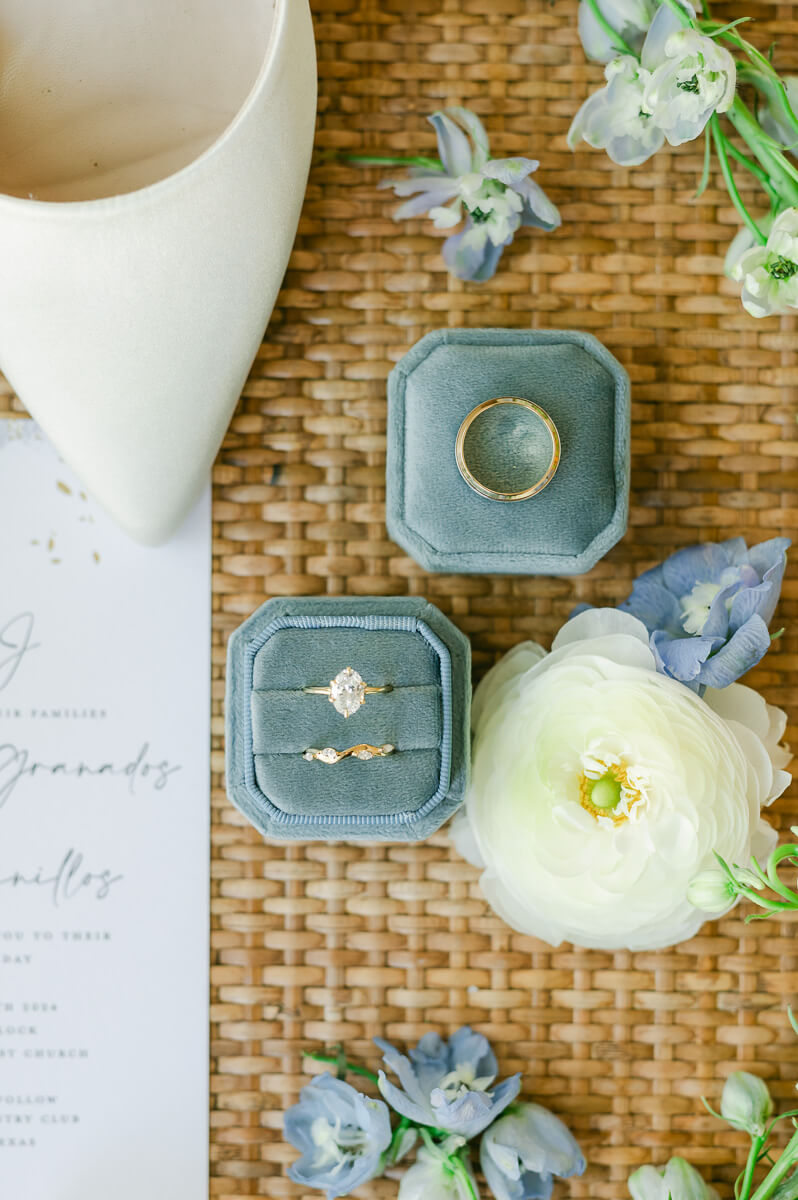 wedding details by Houston wedding photographer