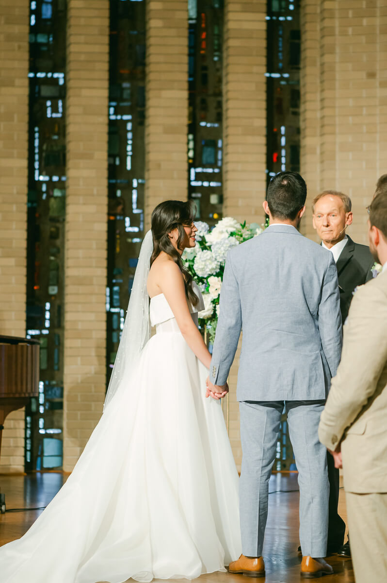 church wedding ceremony by Houston wedding photographer