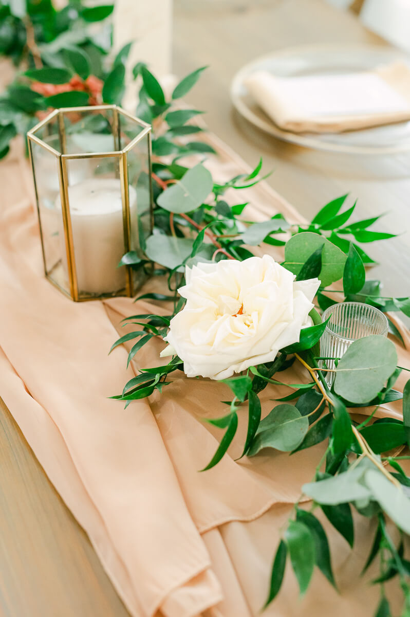 The Farmhouse wedding reception details