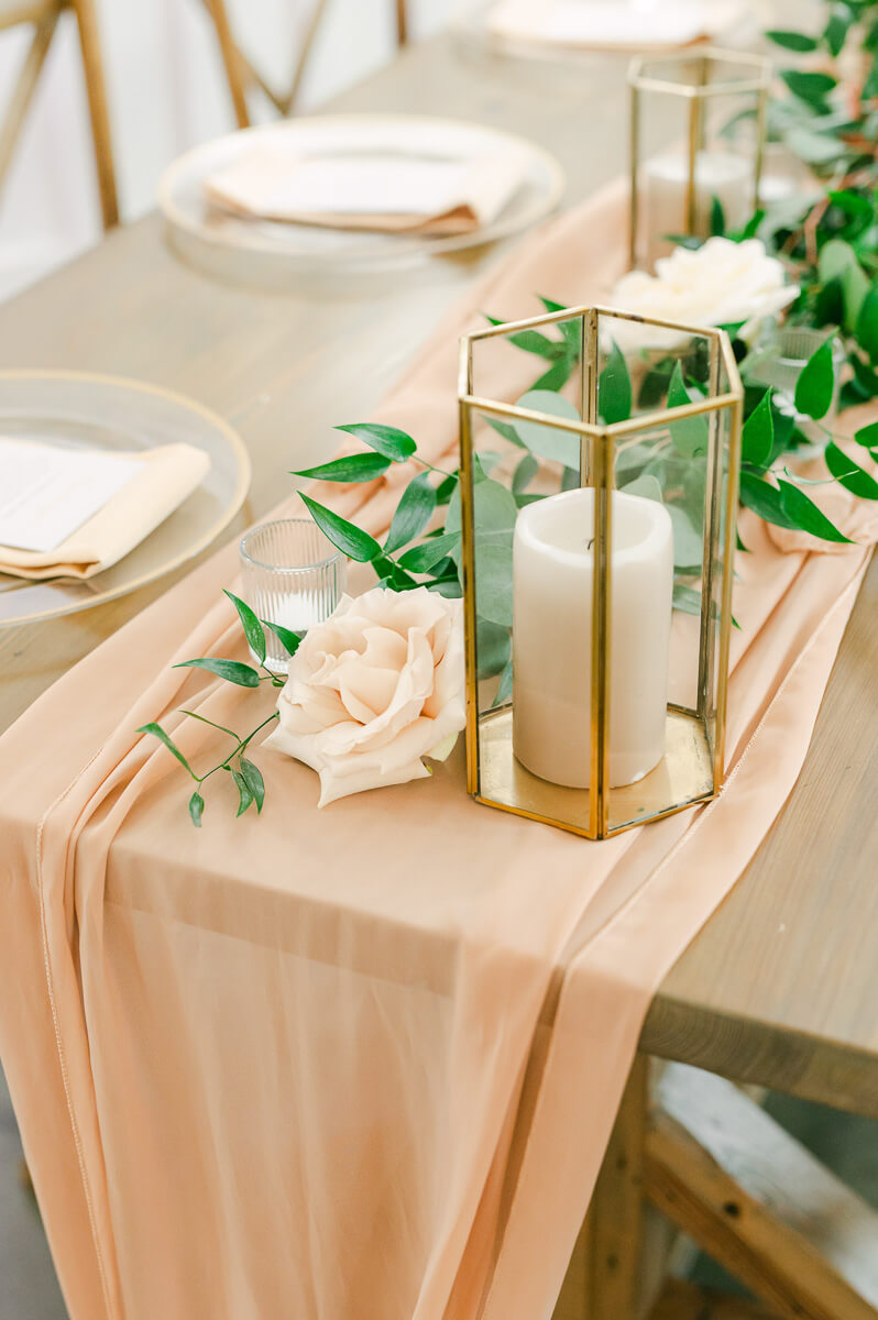 The Farmhouse wedding reception details