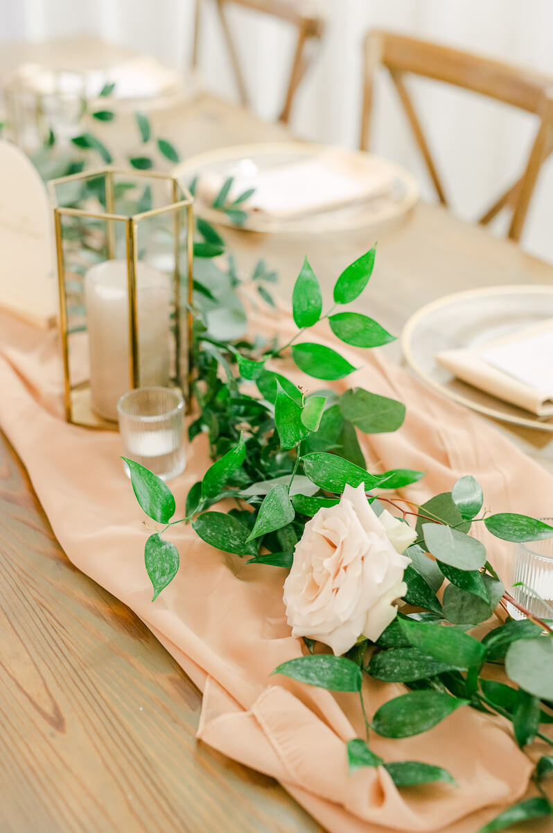 The Farmhouse wedding reception details