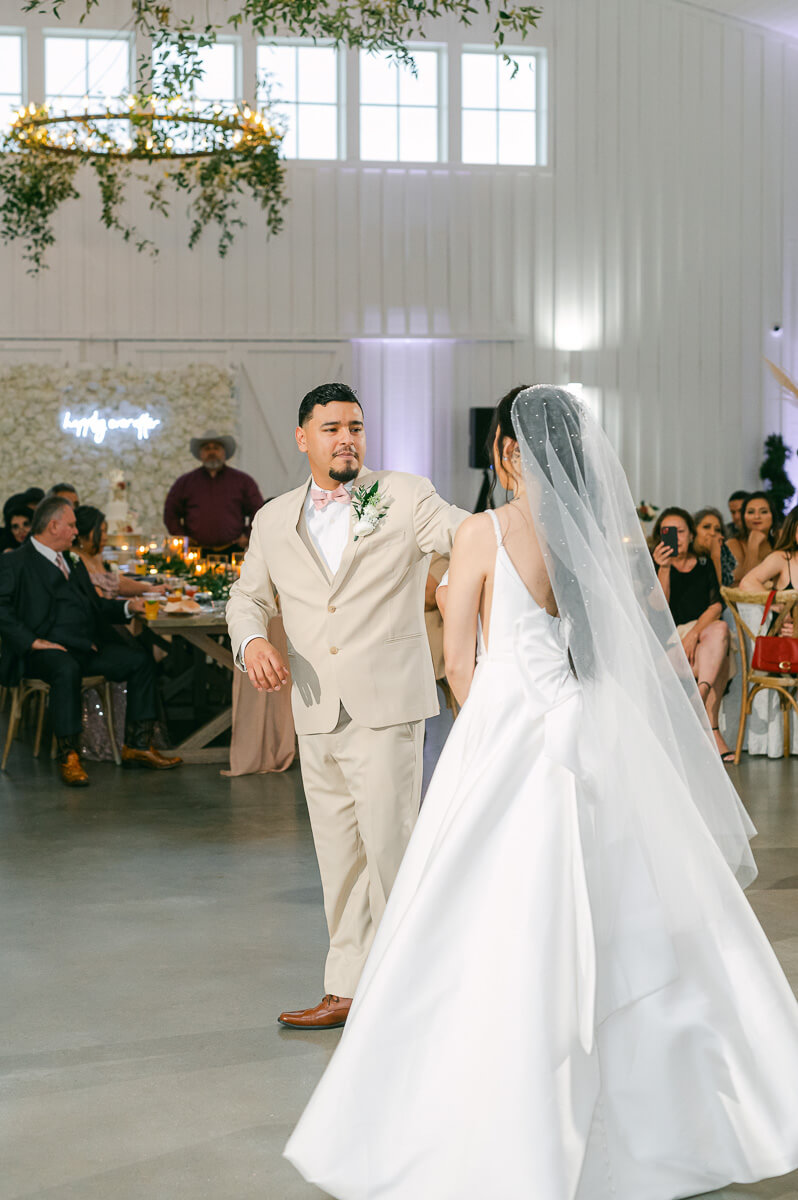 first dance by Houston wedding photographer