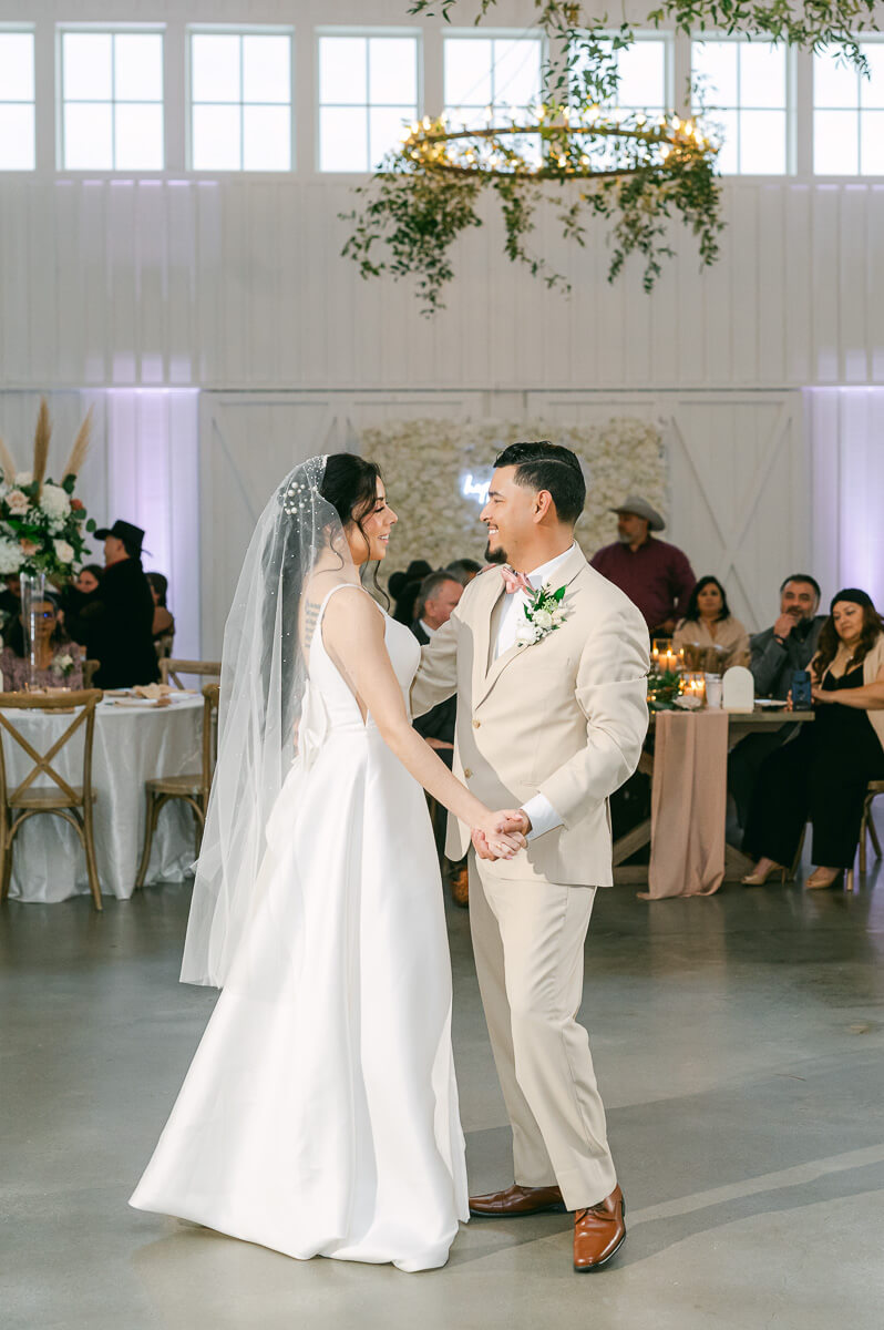 first dance by Houston wedding photographer