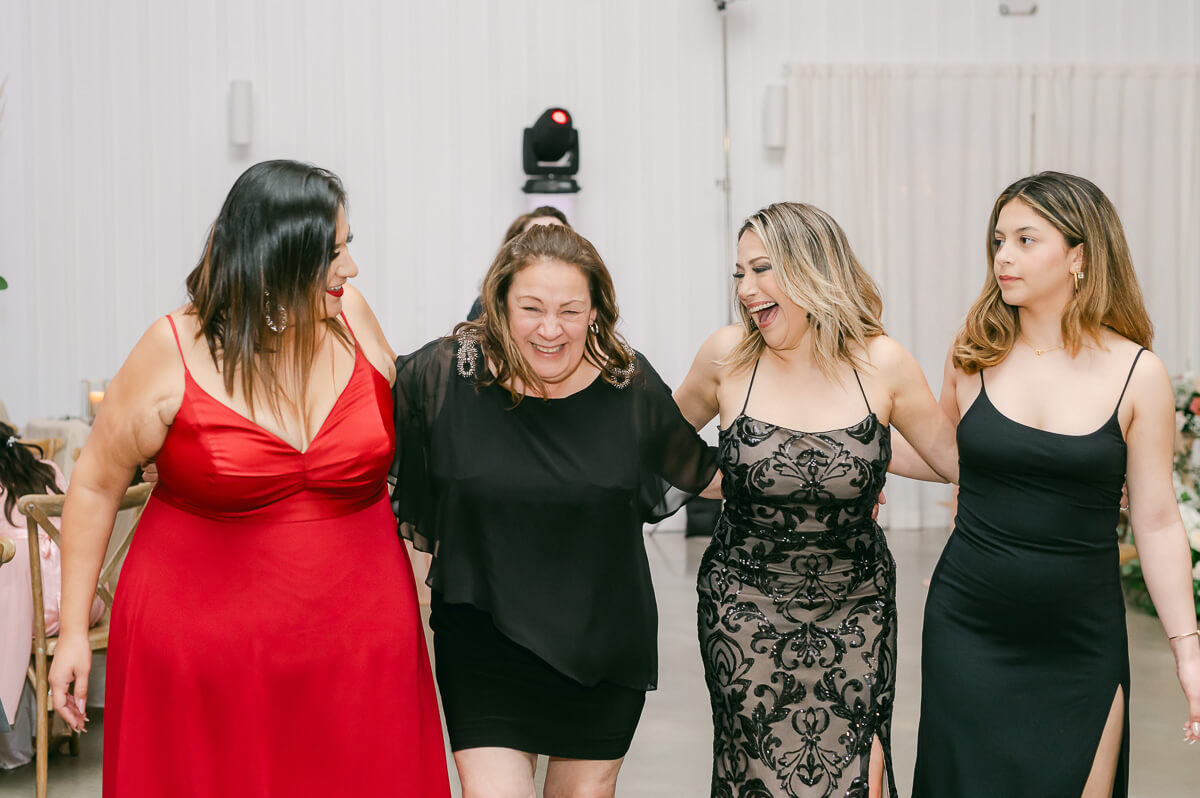 wedding reception by Houston wedding photographer