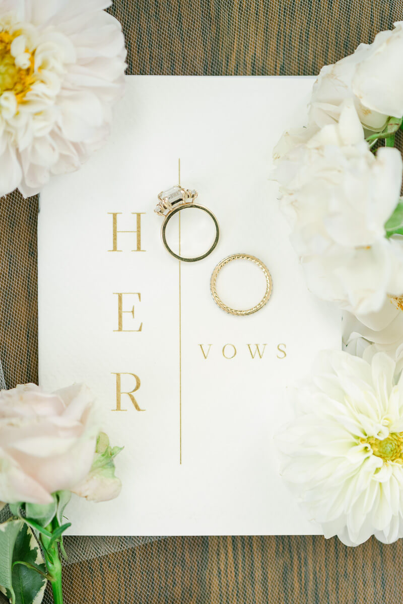 wedding details by houston wedding photographer