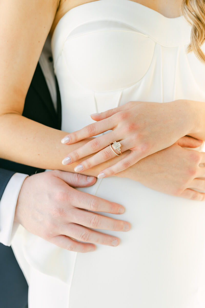 bride and groom posing for houston, tx wedding photographer