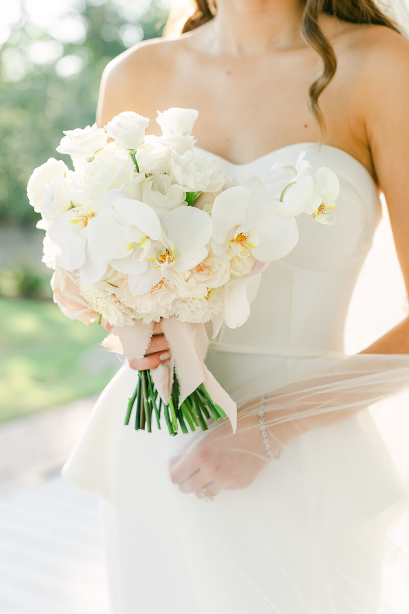 orchid bridal bouquet