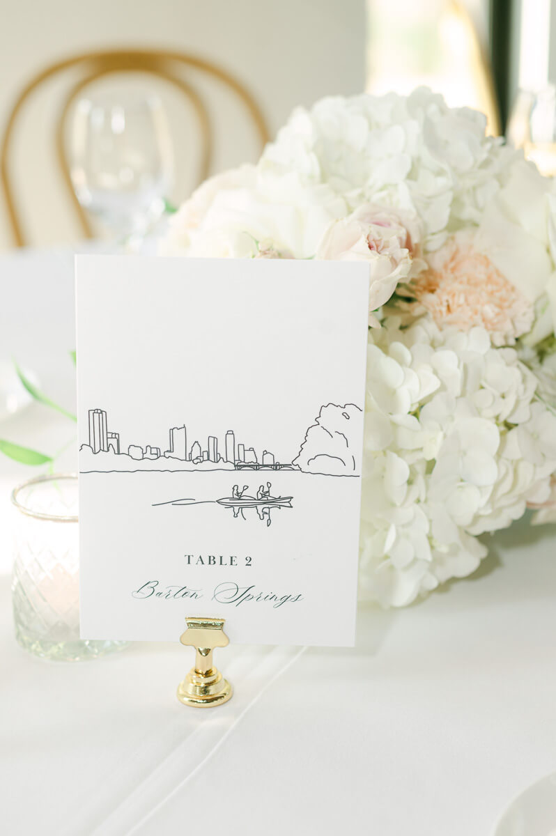wedding reception detail photographer