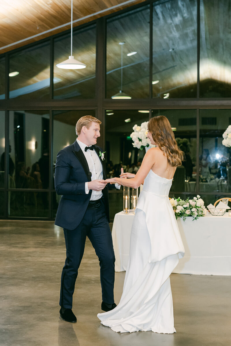 first dance by houston wedding photographer
