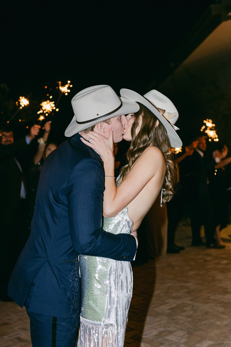austin, tx wedding reception exit