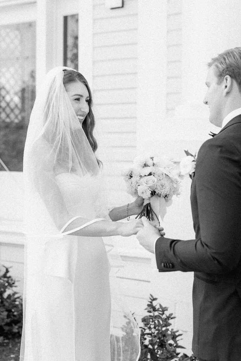 first look by houston wedding photographer