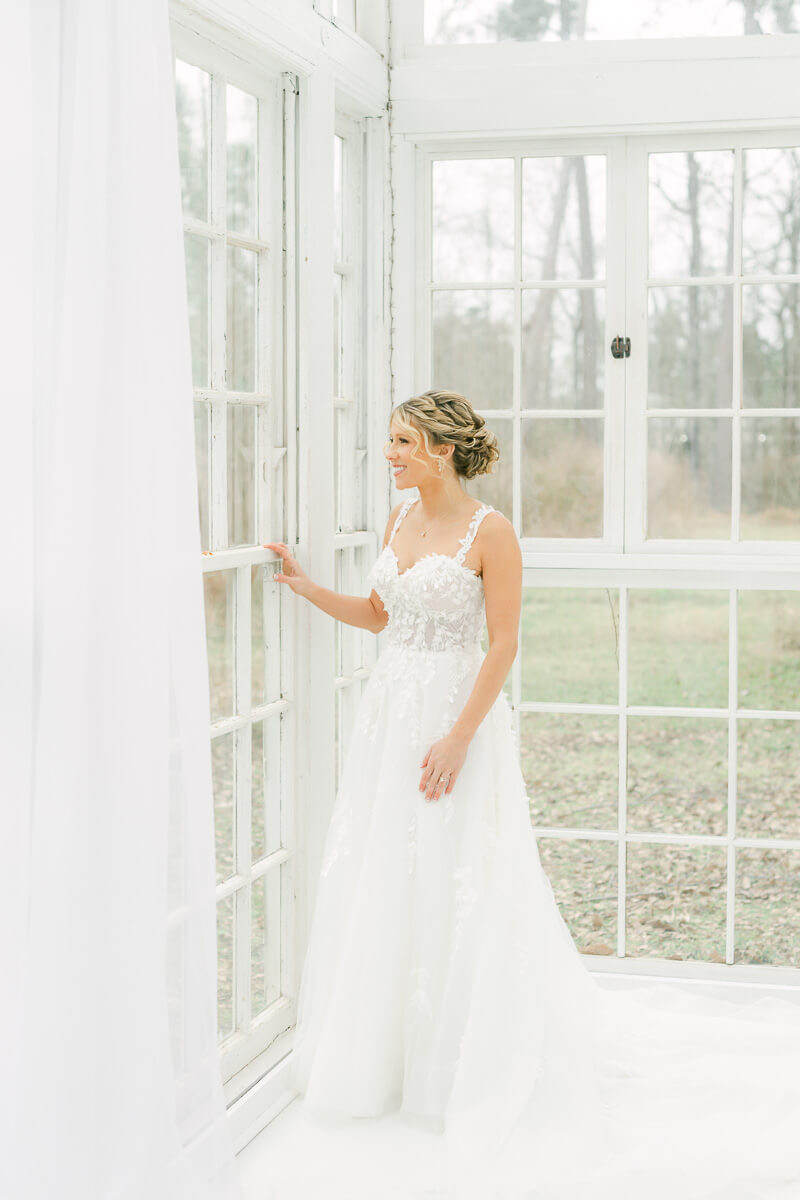bridal photography session in Conroe, Texas