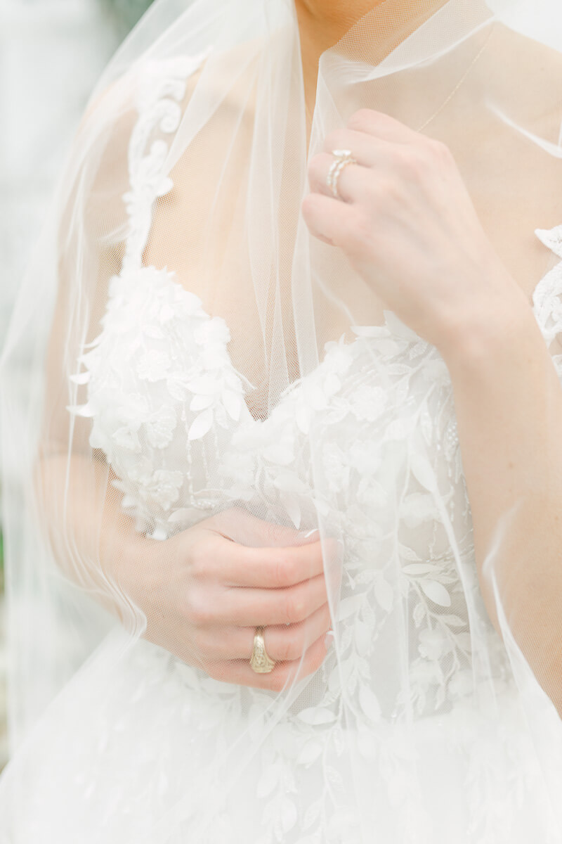 bride at her bridal session photographed by Conroe wedding photographer 