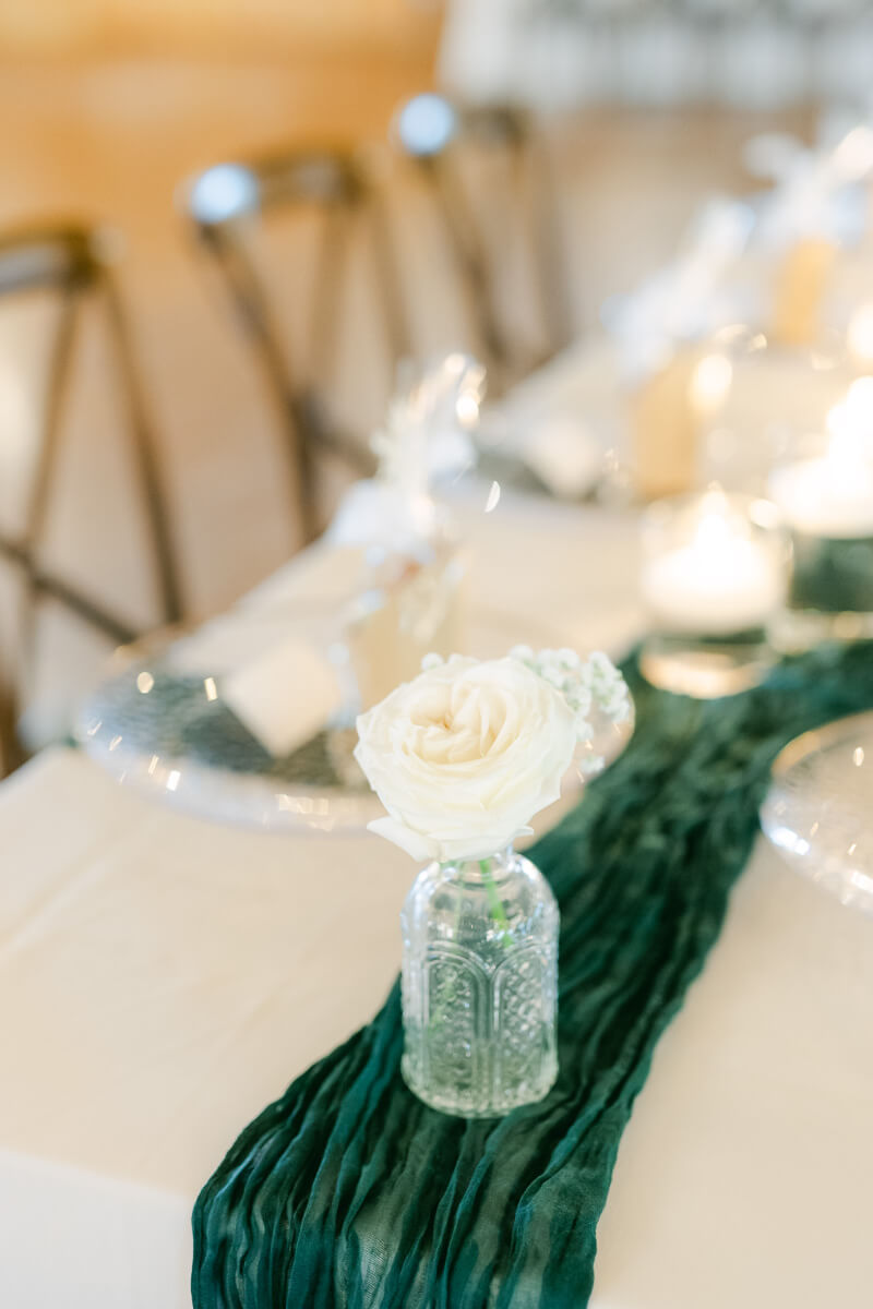 wedding reception details by houston wedding photographer 