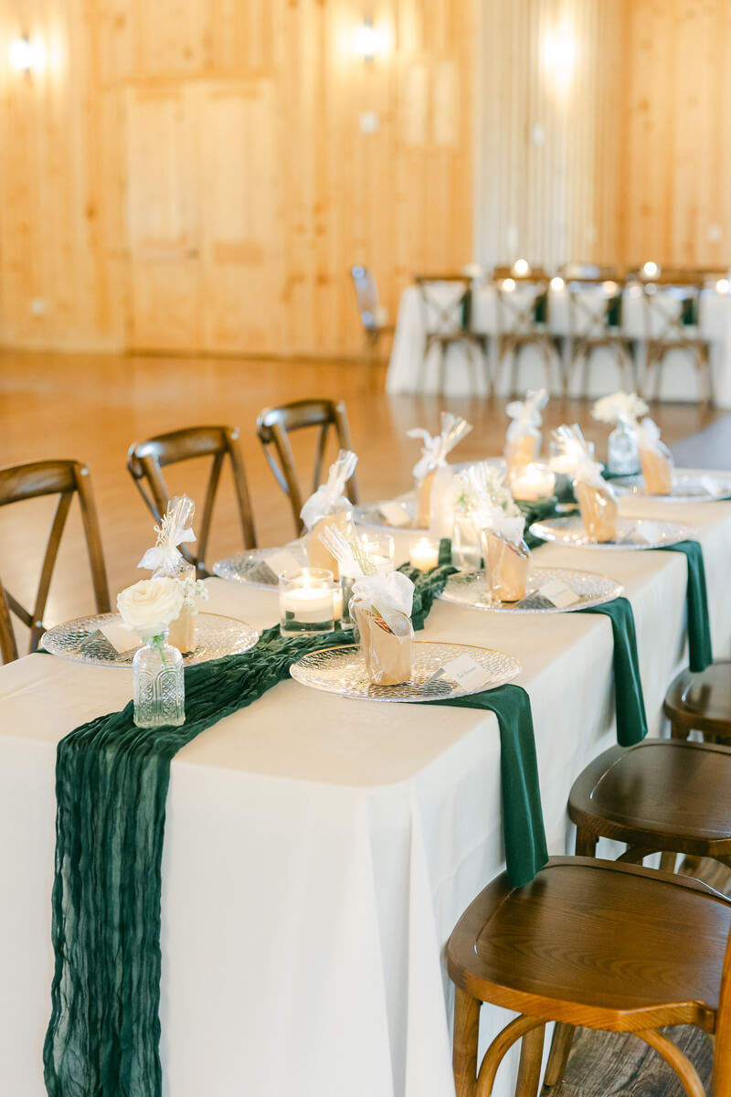 wedding reception details by houston wedding photographer 