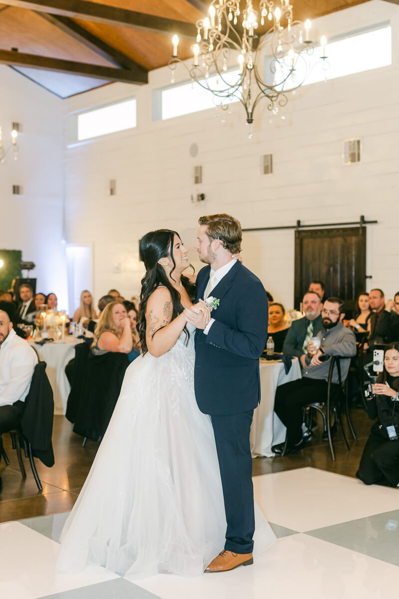 houston wedding photography of first dance