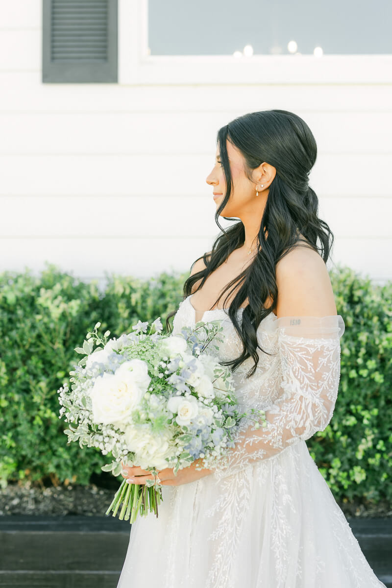 bride at venue 311 by houston wedding photographer