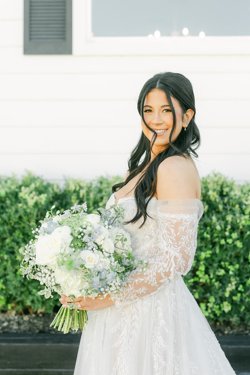 bride at venue 311 by houston wedding photographer