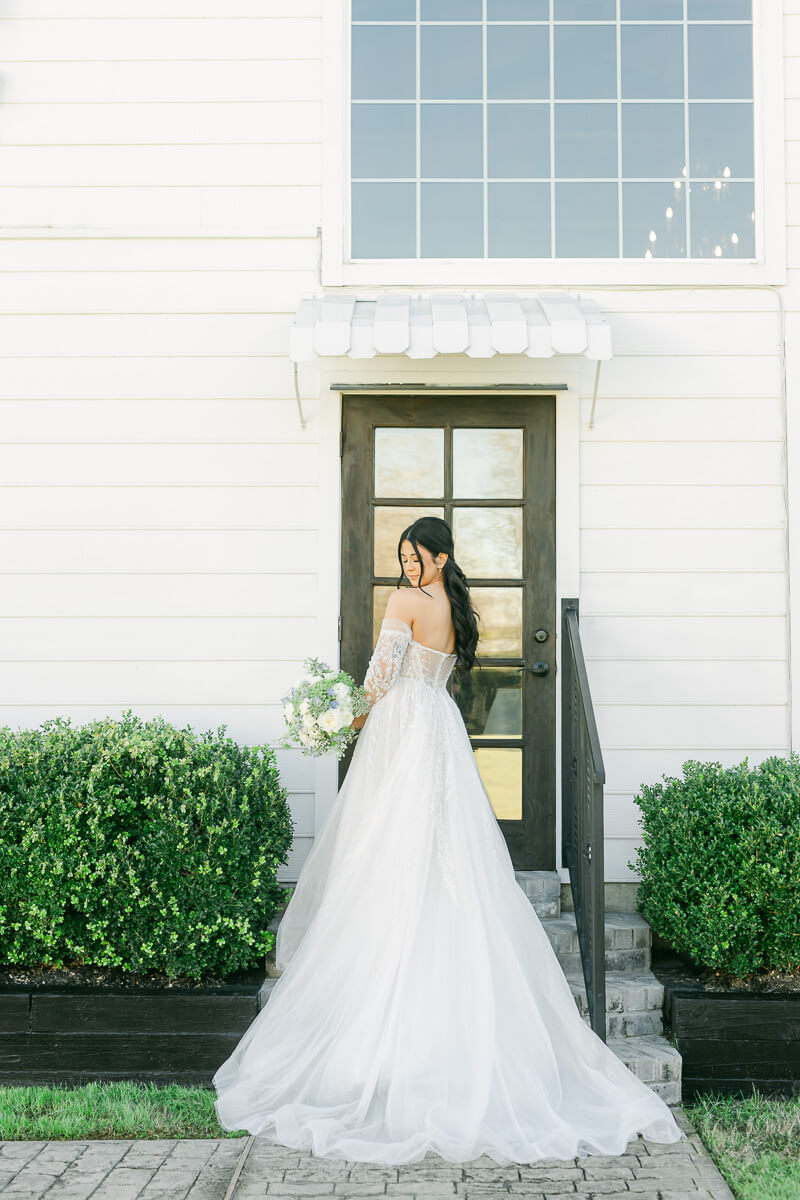 bride at venue 311 by houston wedding photographer