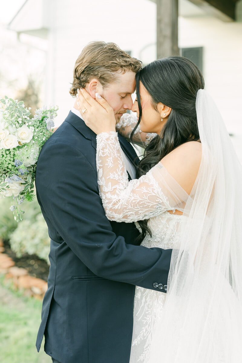 couple in front of venue 311 chapel