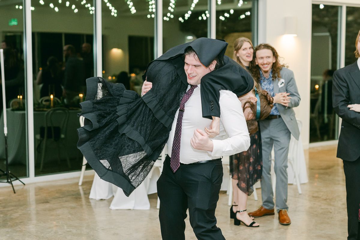 wedding reception at Forever 5 Events