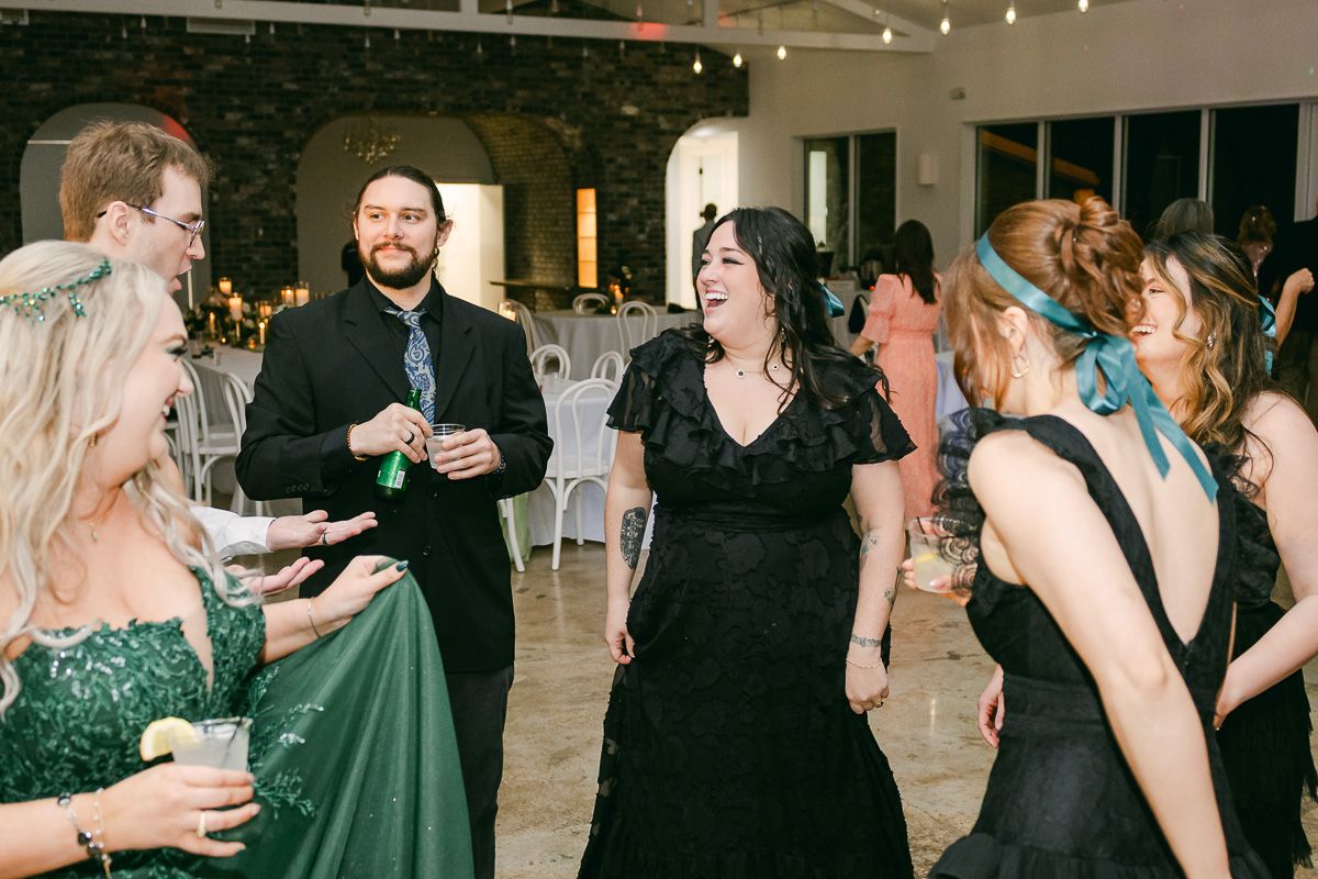 wedding reception at Forever 5 Events