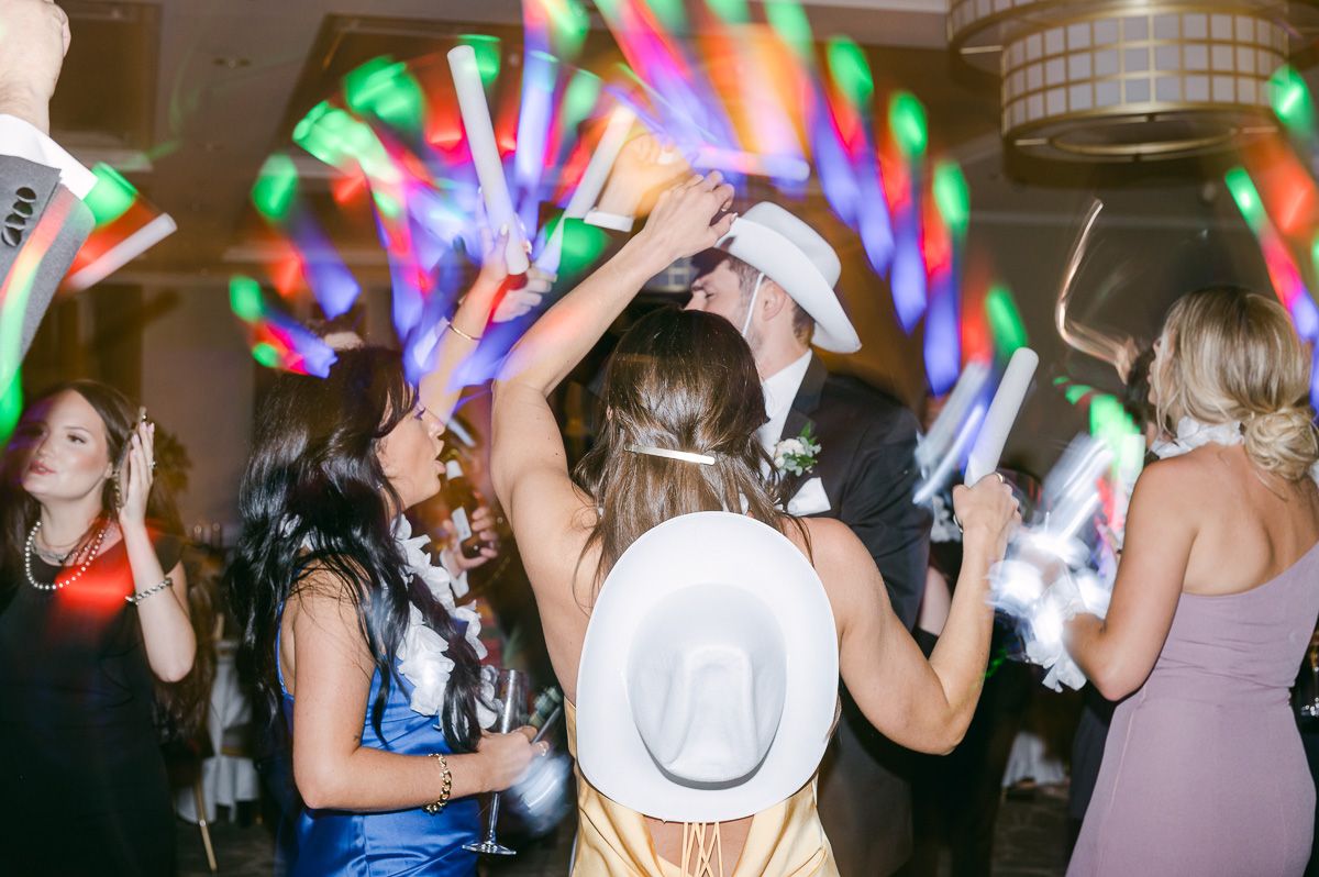 The Tremont House wedding reception dancing 