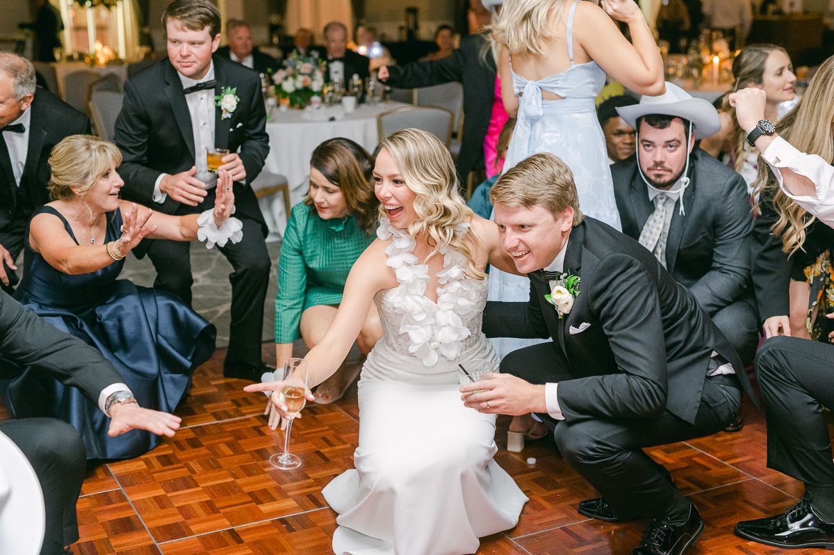 The Tremont House wedding reception dancing 