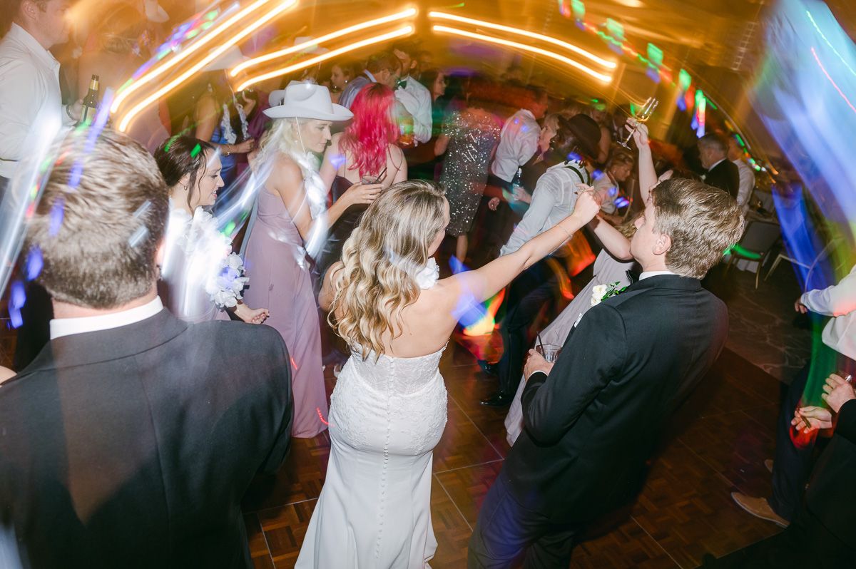 The Tremont House wedding reception dancing 