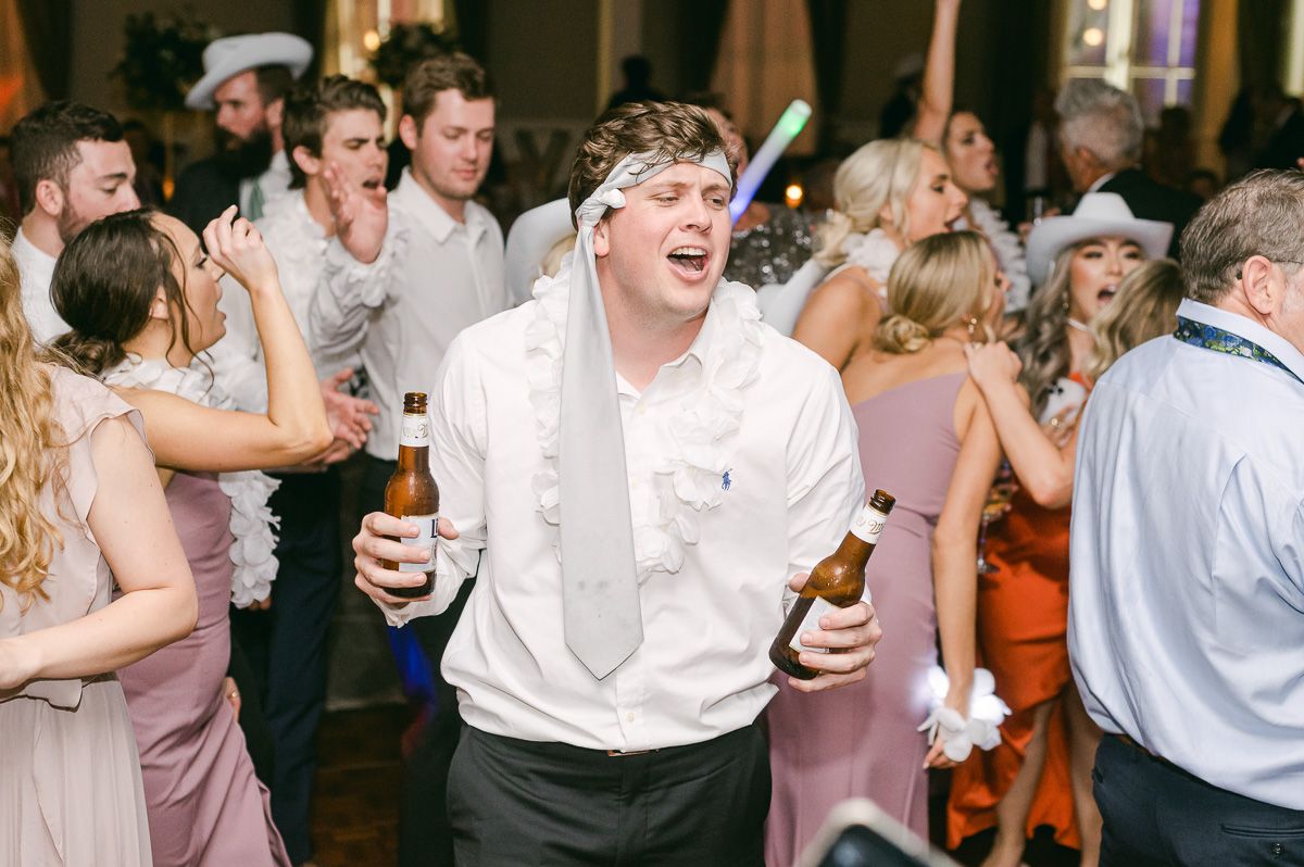 The Tremont House wedding reception dancing 
