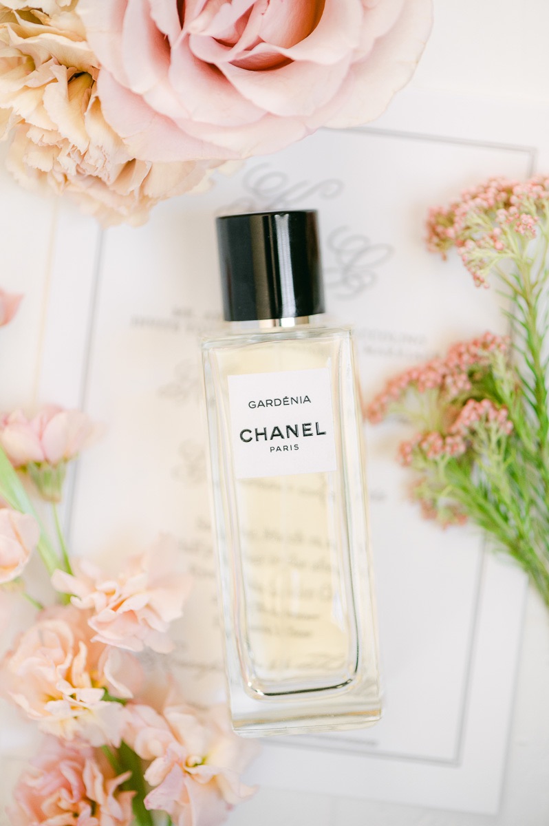 bride's Chanel perfume 