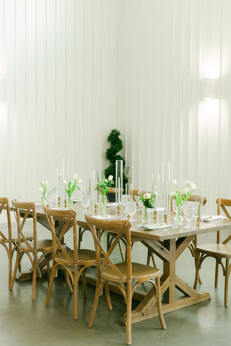 reception decor at Montgomery Texas wedding