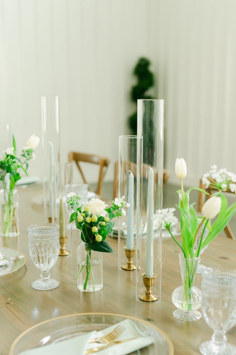 reception decor at Montgomery Texas wedding