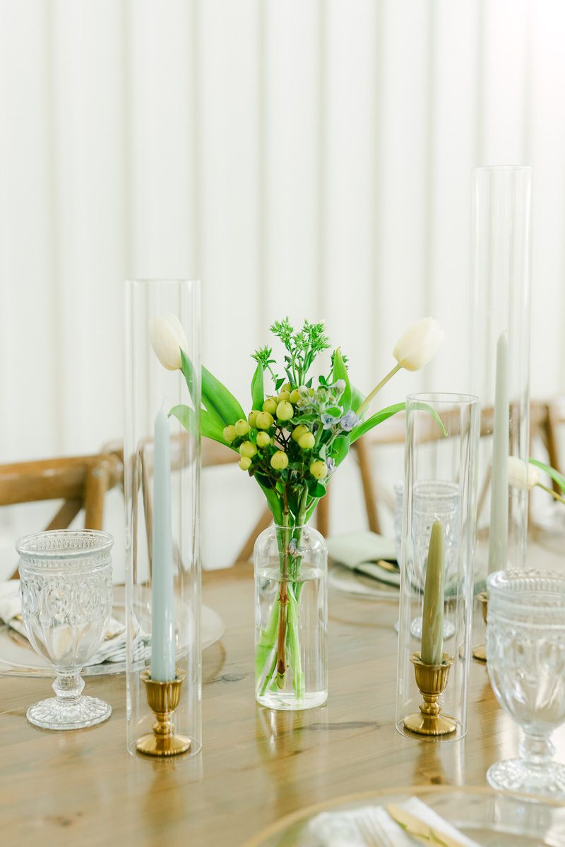 reception decor at Montgomery Texas wedding