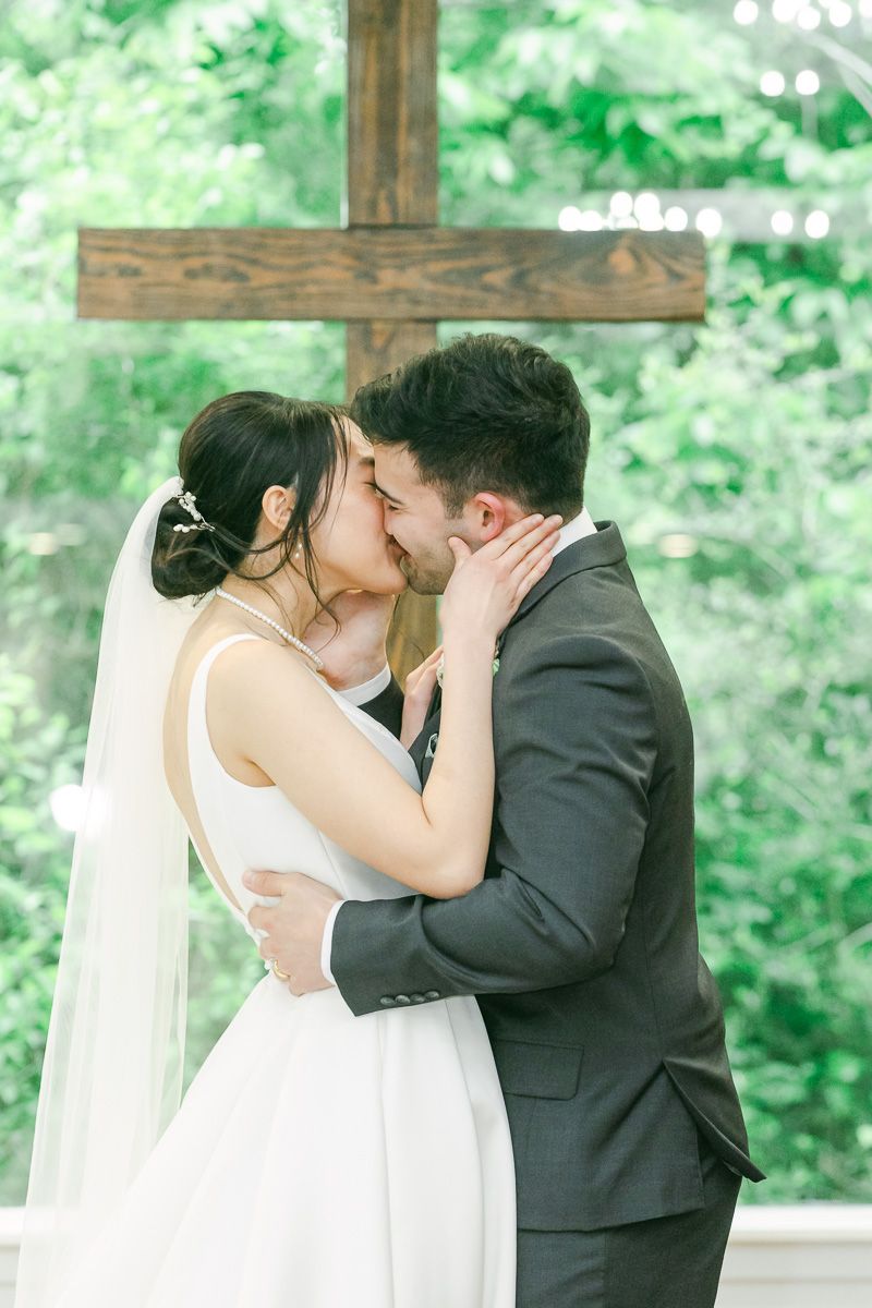 wedding ceremony in Plantersville, Texas 