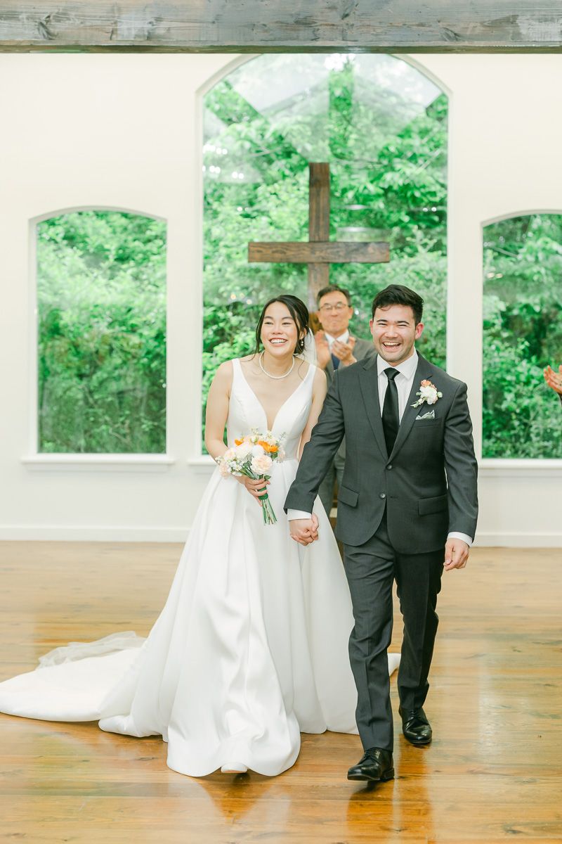 wedding ceremony in Plantersville, Texas 