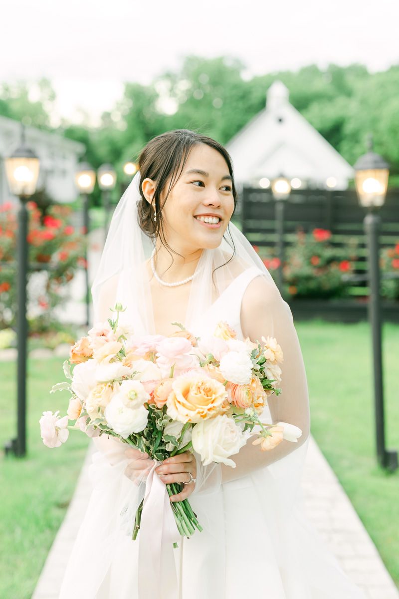 bride at wedding in Plantersville