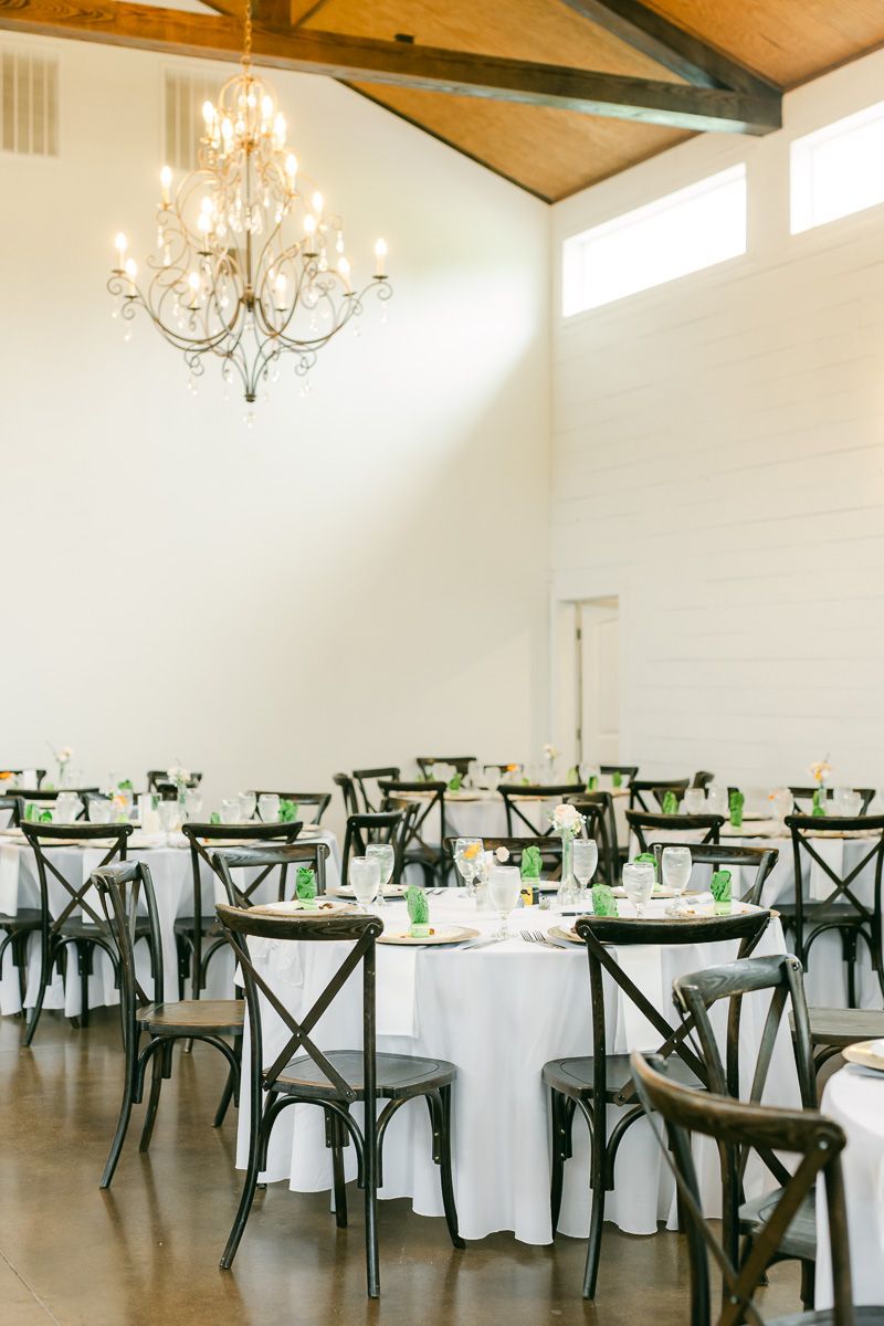 wedding reception decor at Venue 311