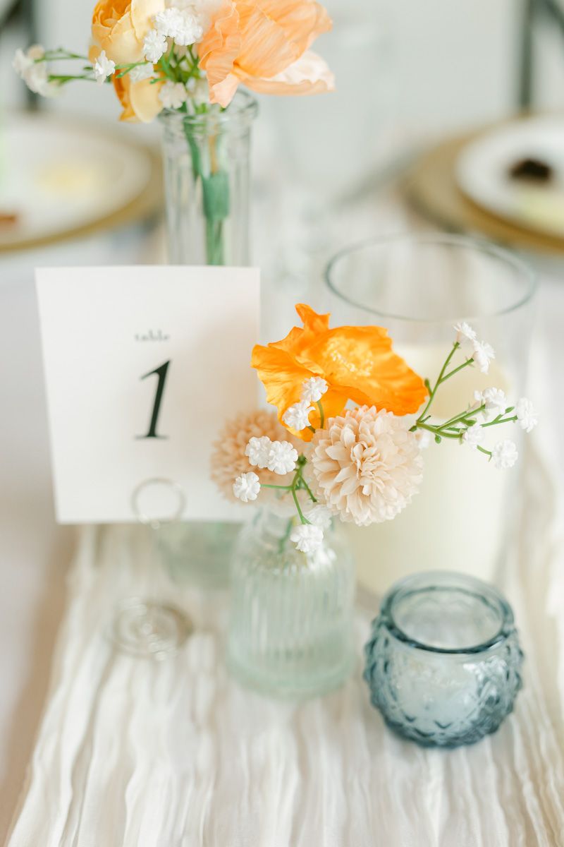 wedding reception decor at Venue 311