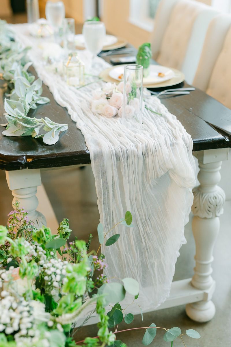 wedding reception decor at Venue 311