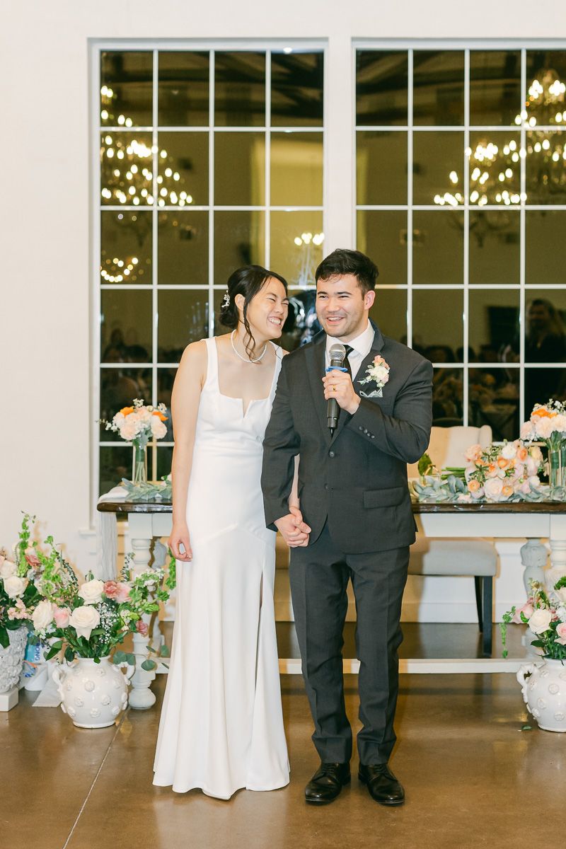 wedding reception toast