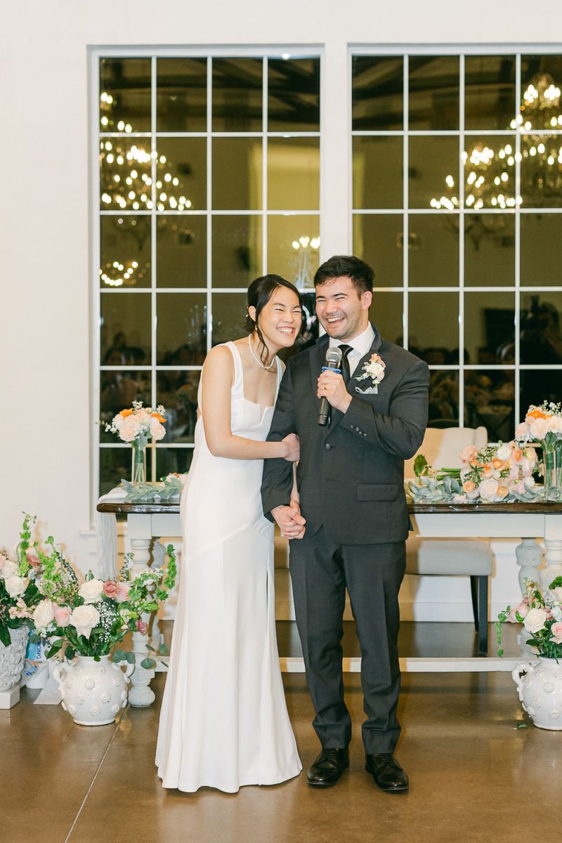 wedding reception toast