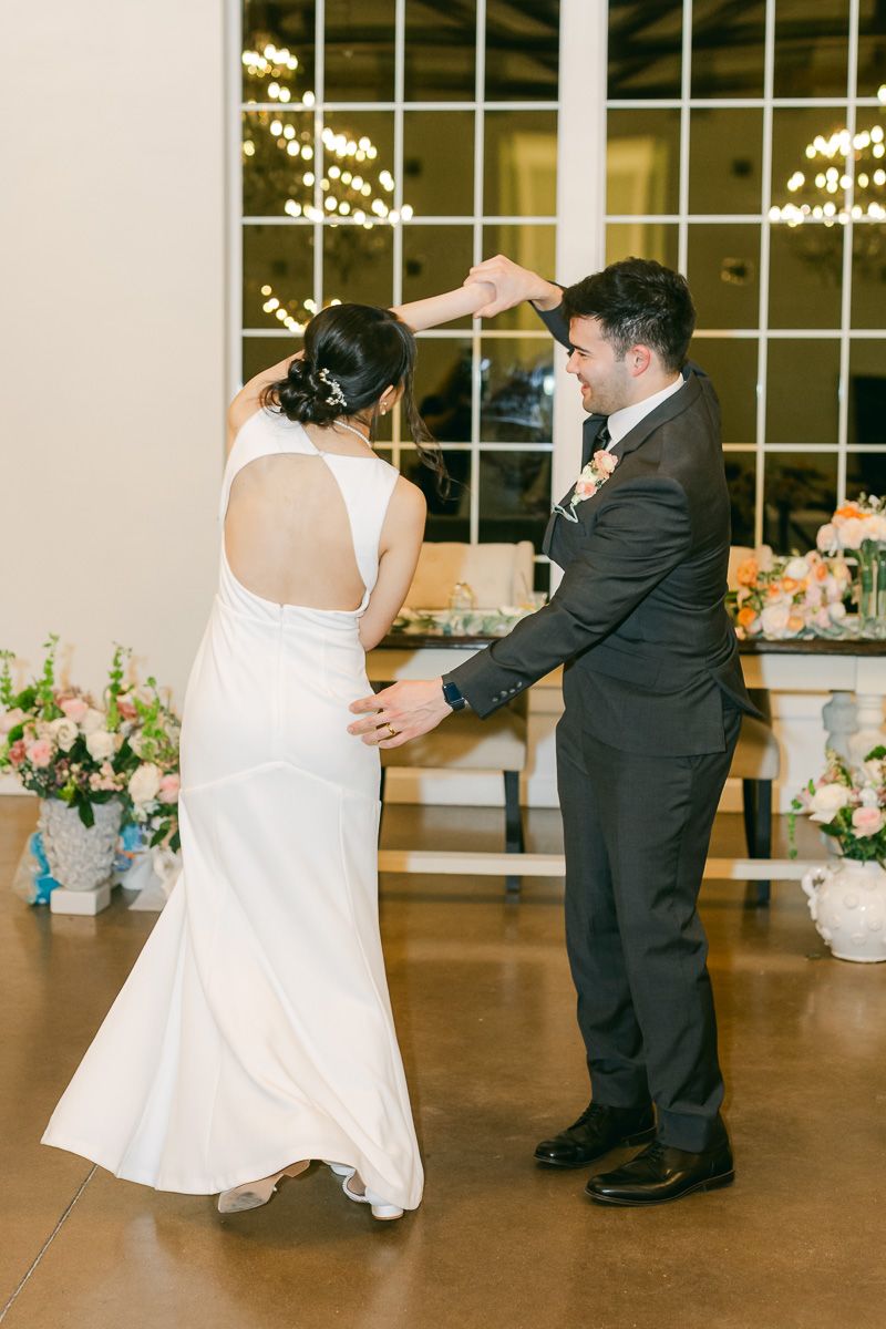 wedding reception private dance